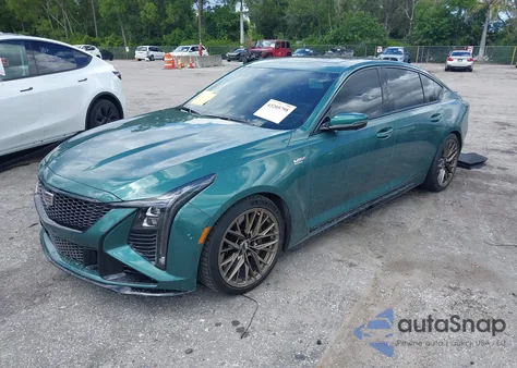 2025 Cadillac Ct5-V V-Series Blackwing Rwd from USA, damaged, VIN 1G6D35R60S0810411